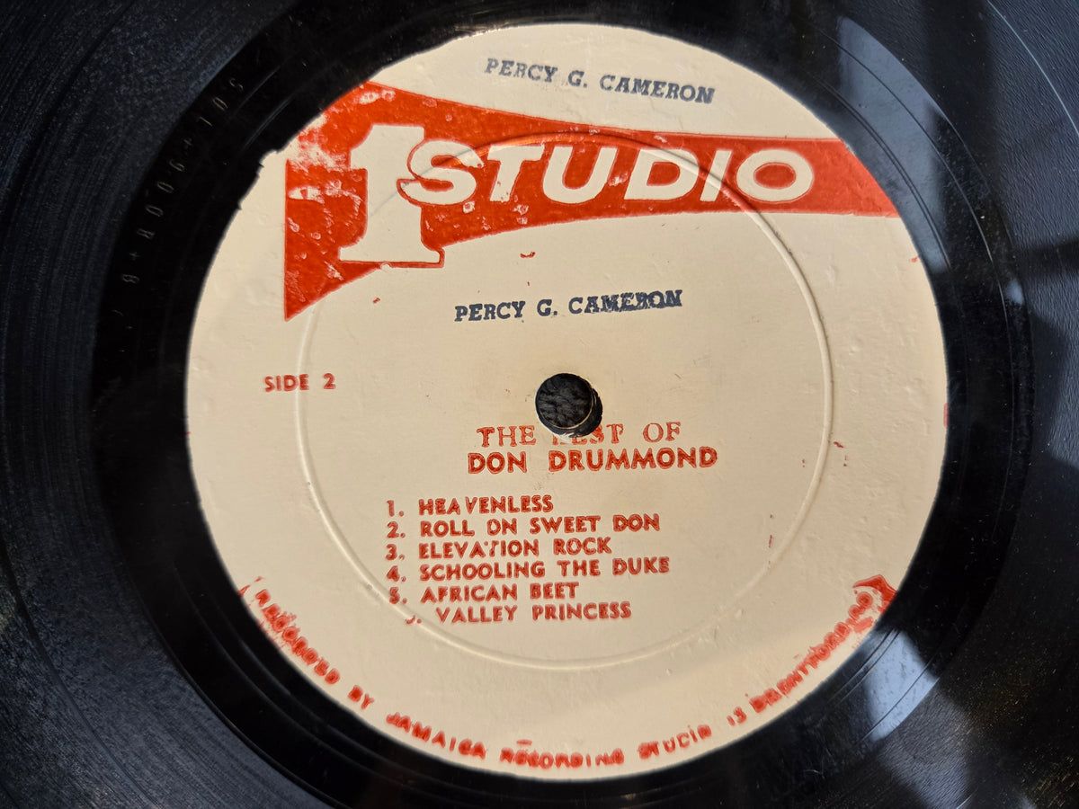 DON DRUMMOND THE BEST OF RED/WHITE LABEL JAM IMP