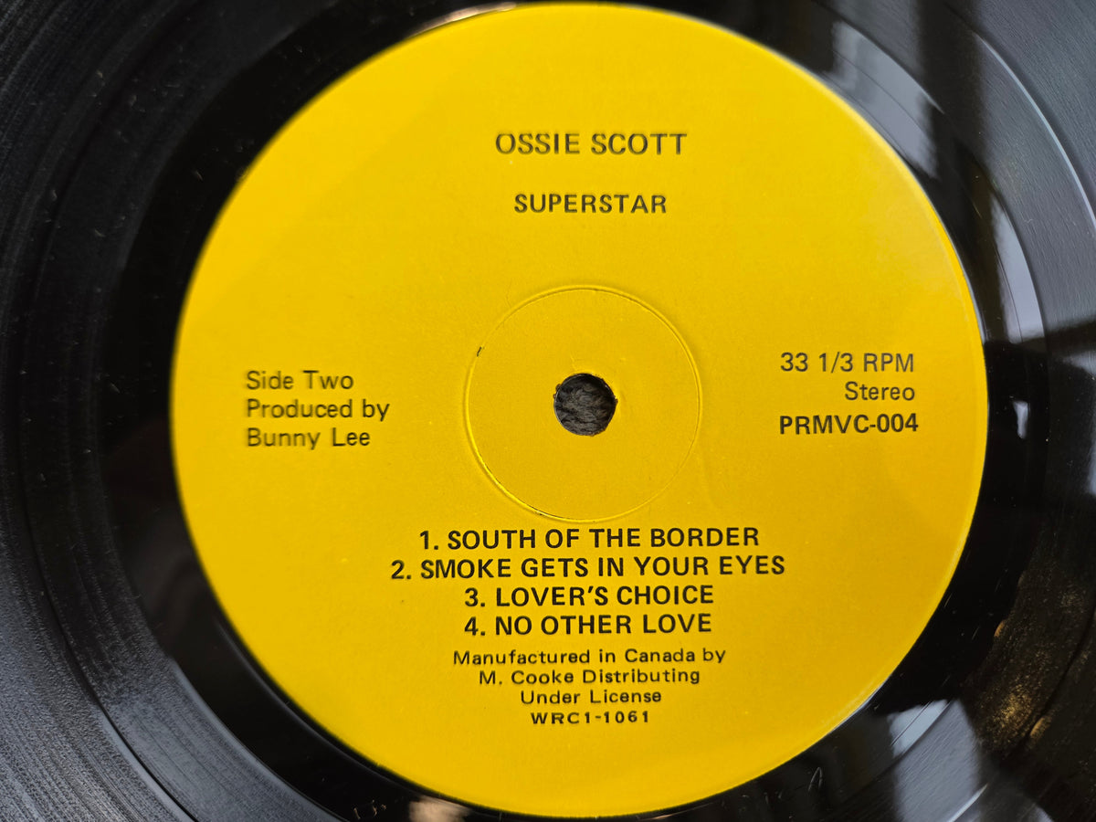 OSSIE SCOTT SUPERSTAR