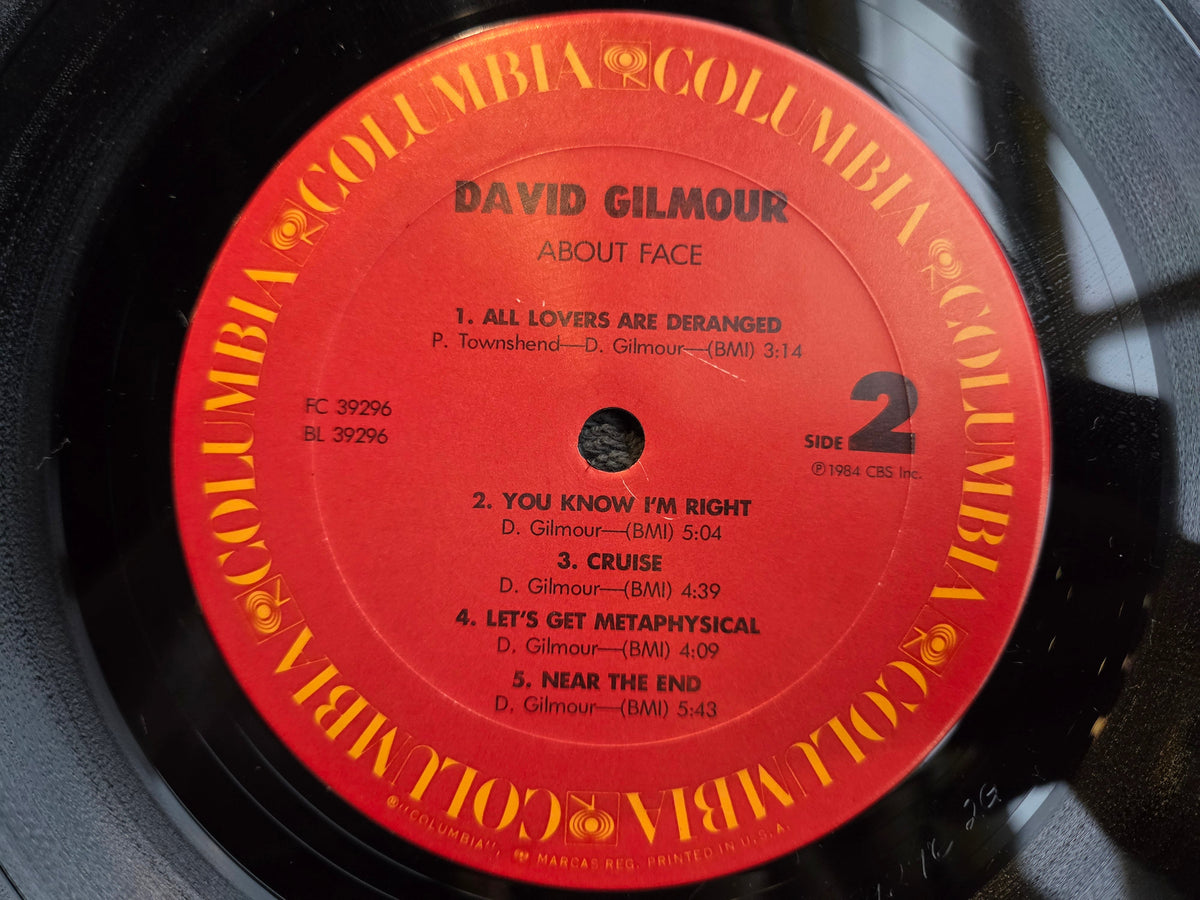 DAVID GILMOUR ABOUT FACE