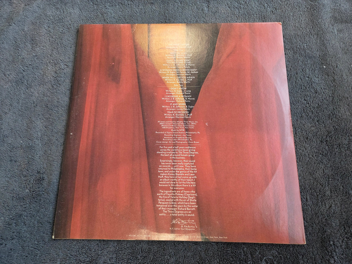 THREE DEGREES S/T
