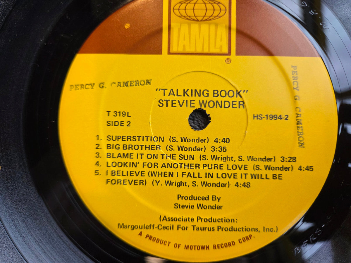 STEVIE WONDER TALKING BOOK