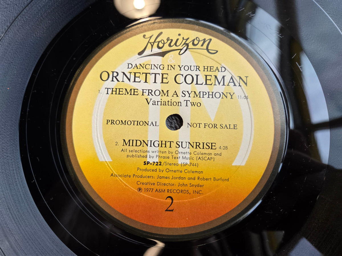 ORNETTE COLEMAN DANCING IN YOUR HEAD UNIPAK PROMO