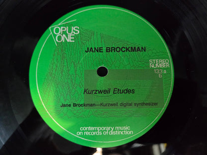 JANE BROCKMAN MUSIC FOR KURZWEIL