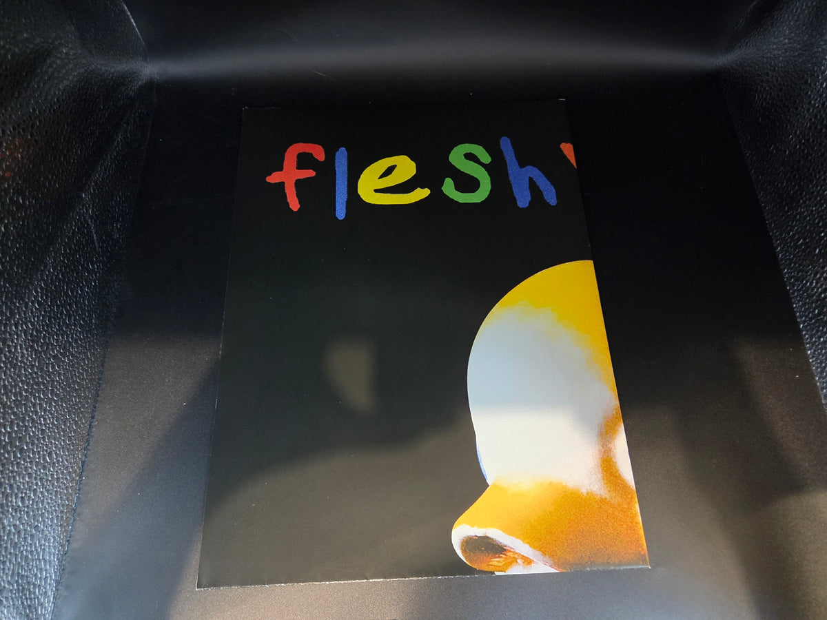 FLESHWATER WERE NOT HERE TO BE LOVED CLEAR YELLOW SMOKE