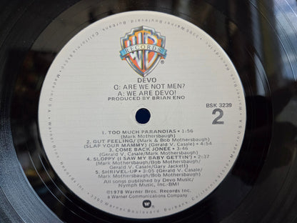 DEVO ARE WE NOT MEN 1P