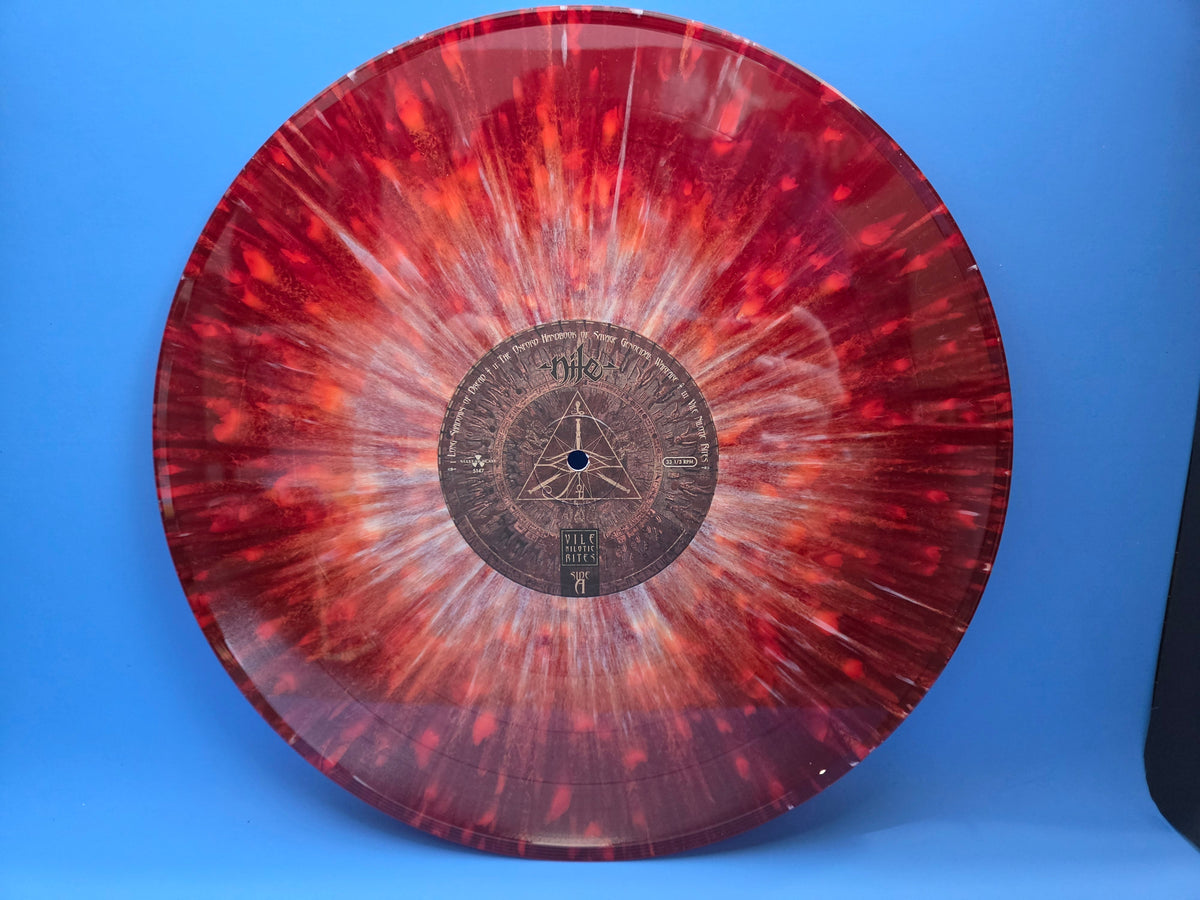 NILE VILE NILOTIC RITES RED SPLATTER LIM
