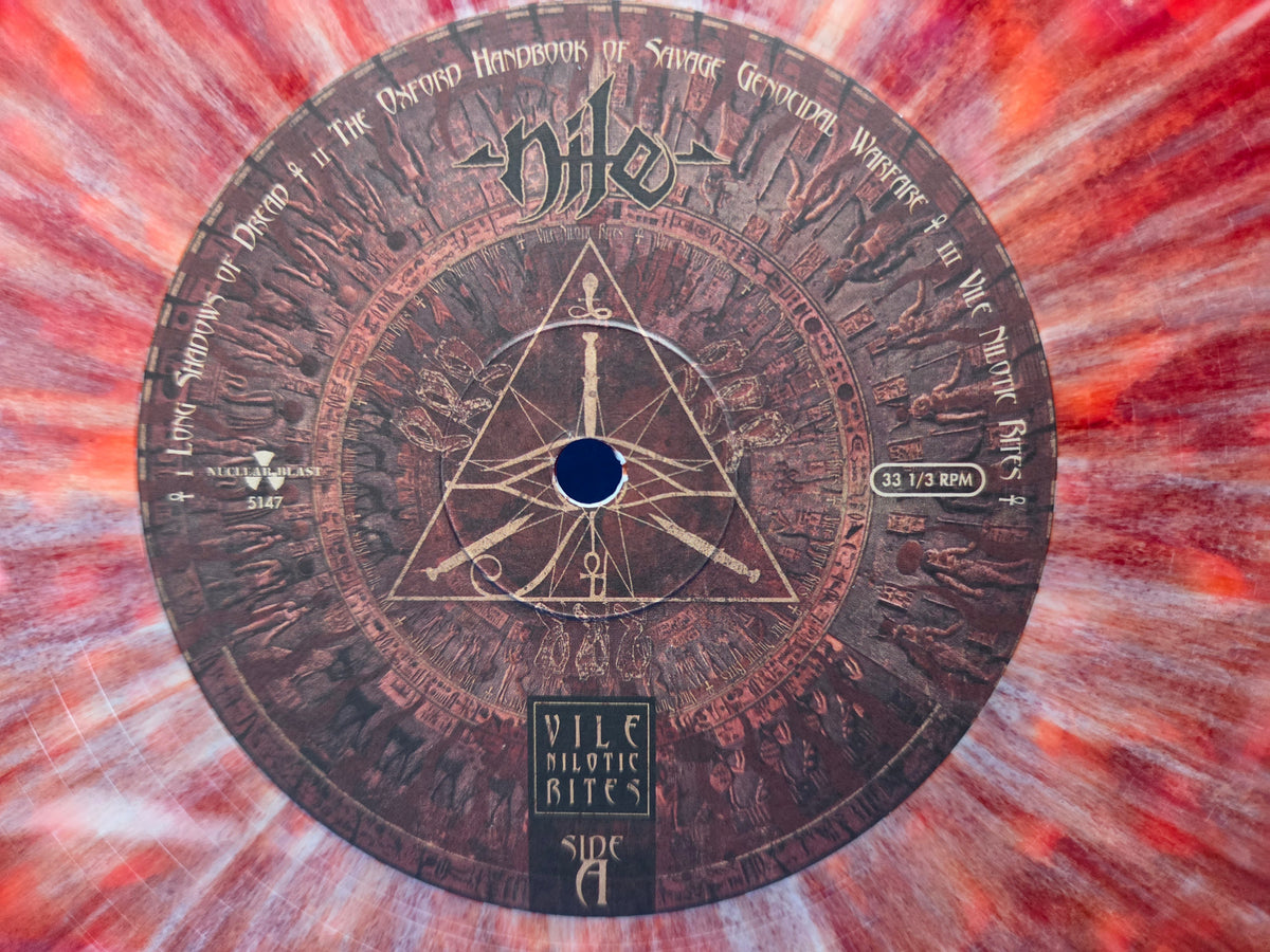 NILE VILE NILOTIC RITES RED SPLATTER LIM