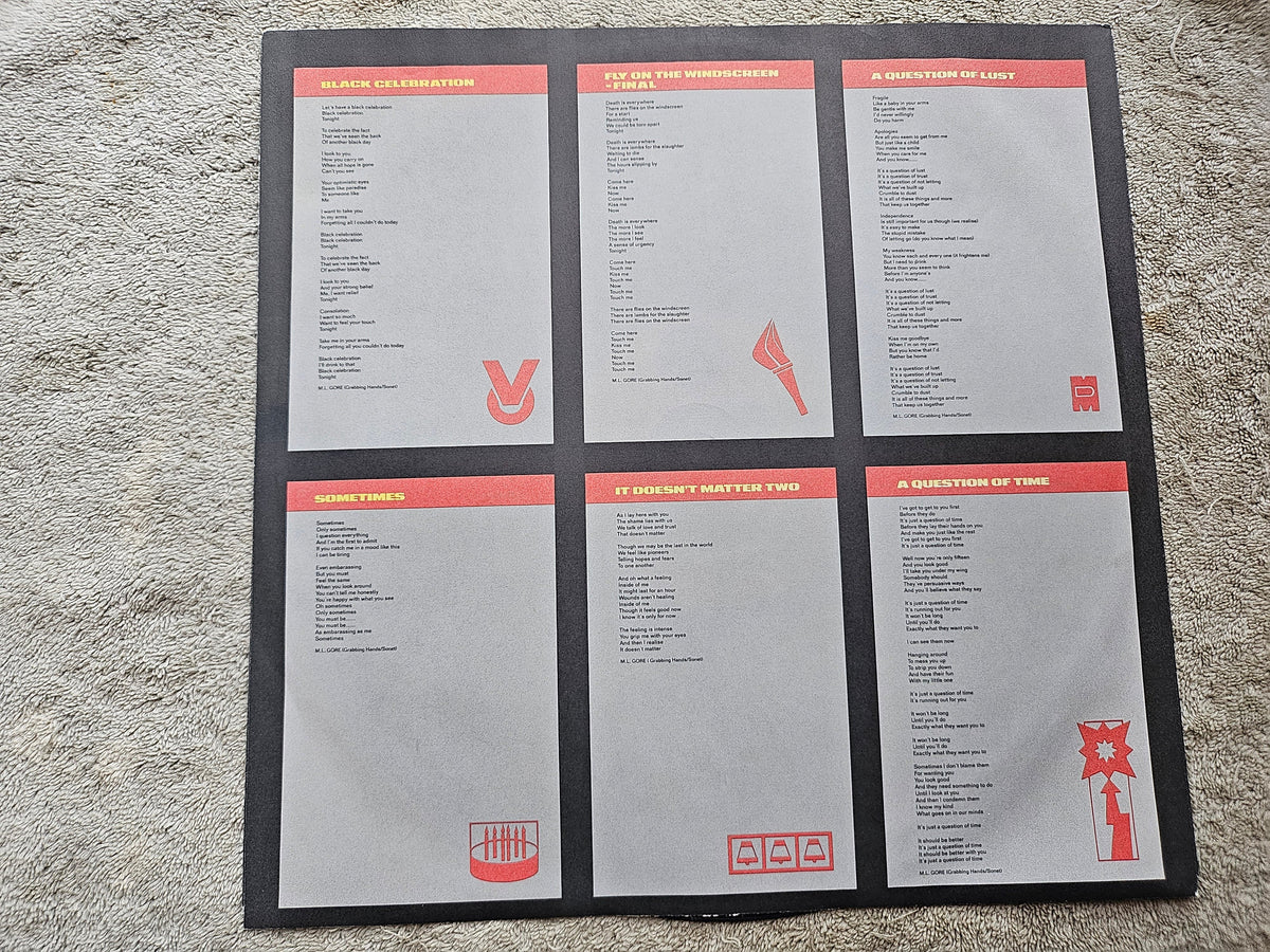 DEPECHE MODE BLACK CELEBRATION