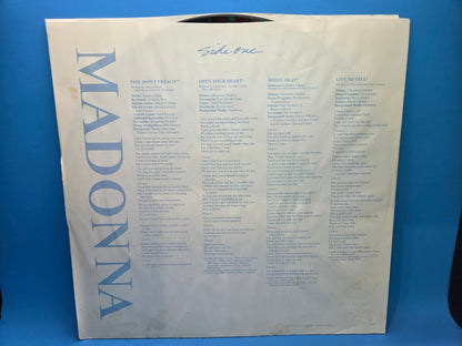 MADONNA TRUE BLUE NO POSTER