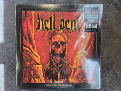 HELL BENT APOCALYPTIC LAMENTATIONS LIM BLACK VINYL