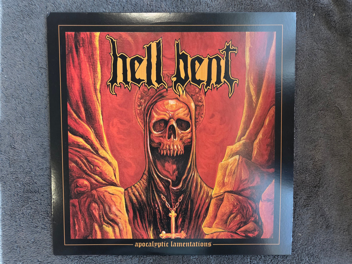 HELL BENT APOCALYPTIC LAMENTATIONS LIM BLACK VINYL