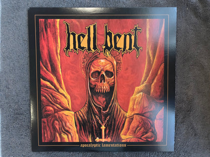 HELL BENT APOCALYPTIC LAMENTATIONS LIM BLACK VINYL
