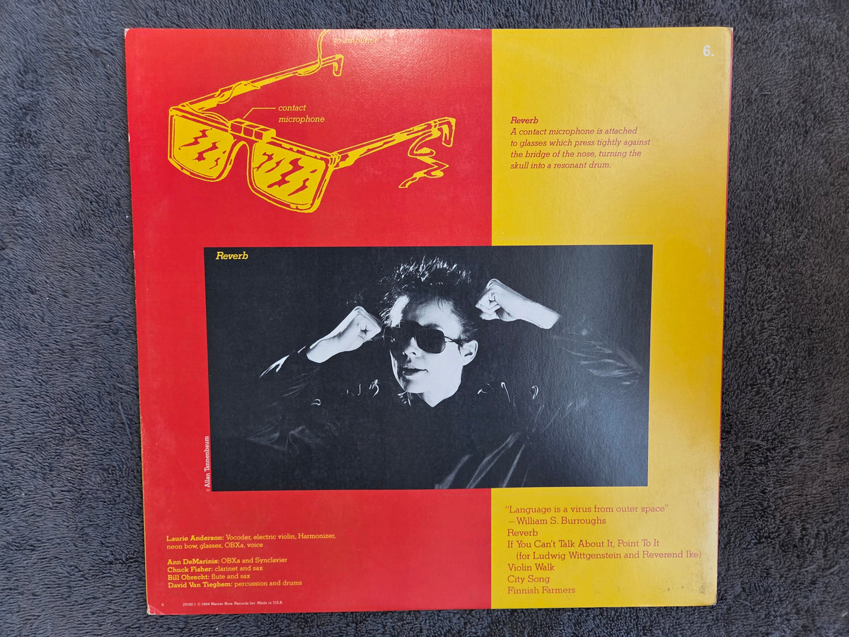 LAURIE ANDERSON UNITED STATES LIVE BOX SET