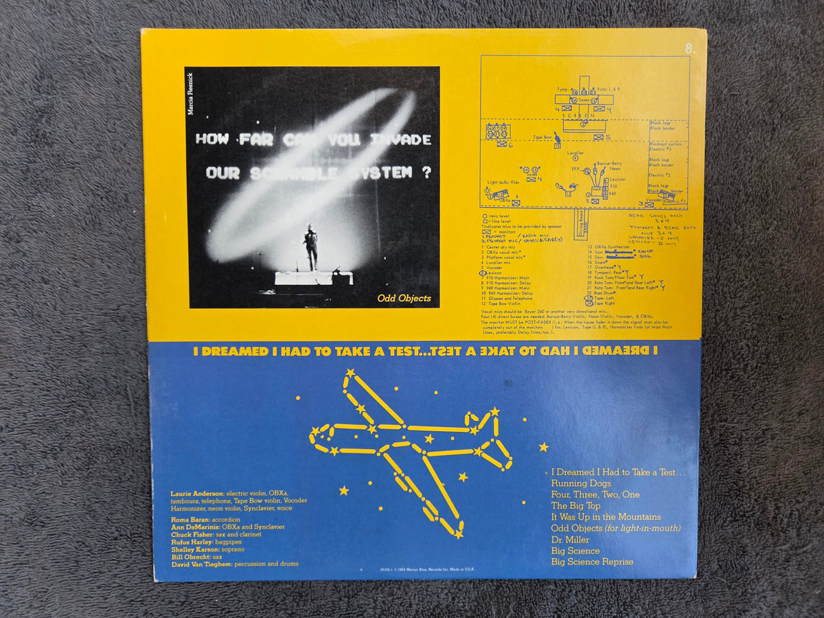 LAURIE ANDERSON UNITED STATES LIVE BOX SET