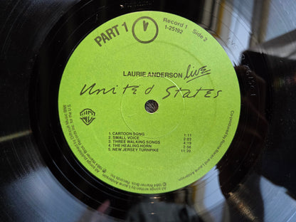 LAURIE ANDERSON UNITED STATES LIVE BOX SET