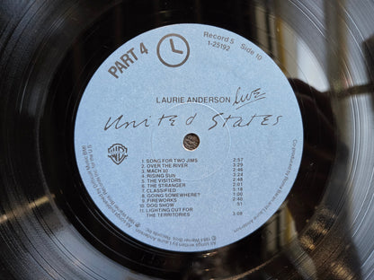 LAURIE ANDERSON UNITED STATES LIVE BOX SET