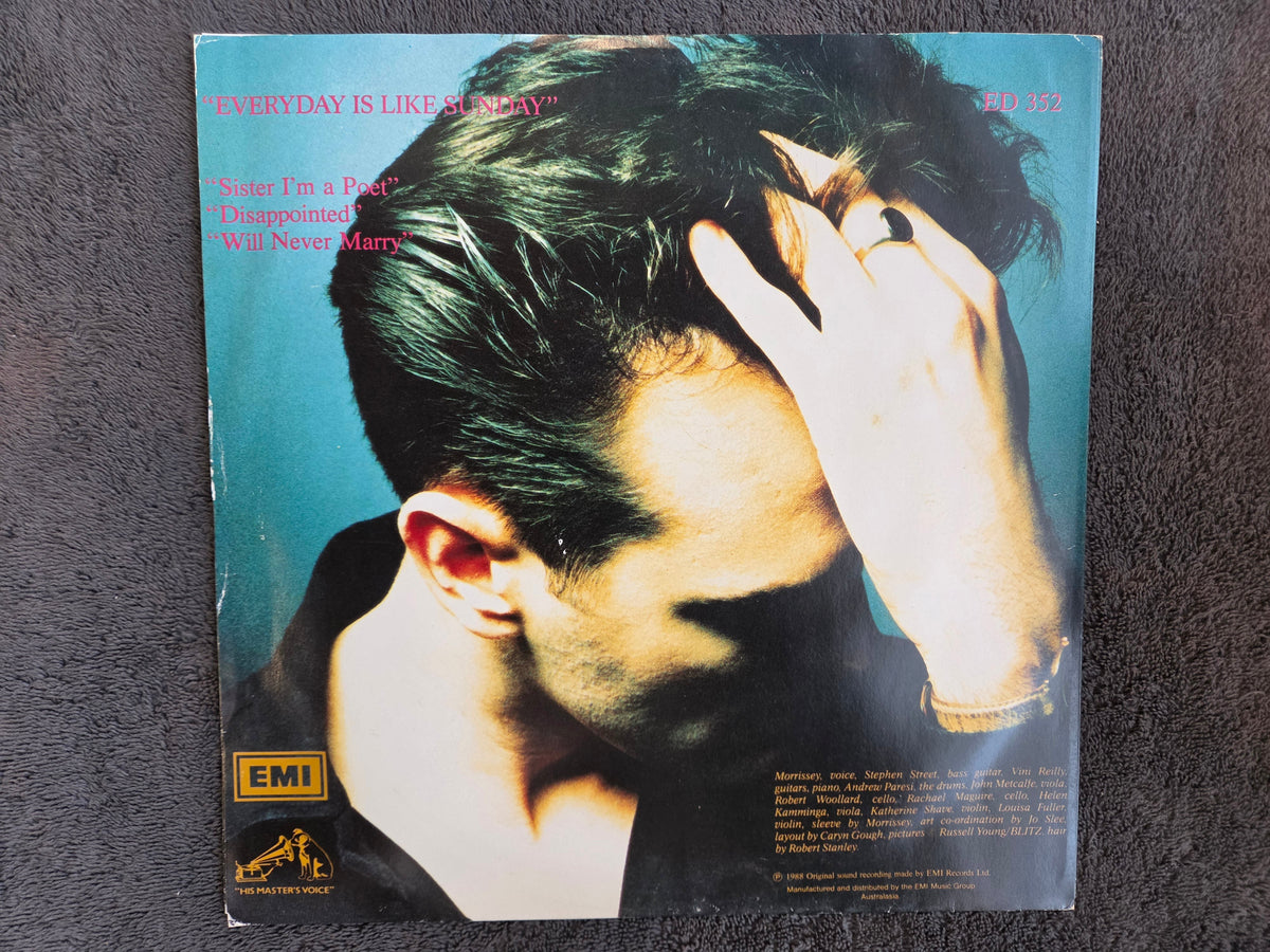 MORRISSEY EVERYDAY IS LIKE SUNDAY AUS IMP 12"