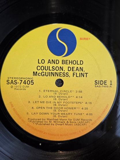 COULSON DEAN MCGUINESS FLINT LO & BEHOLD