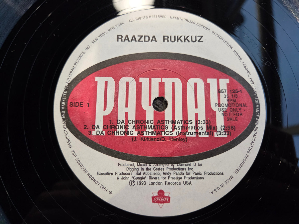 RAAZDA RUKKUZ DA CHRONIC ASTHMATICS 12"