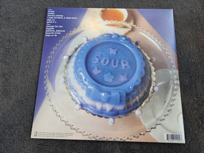 OLIVIA RODRIGO SOUR ALT COVER BLUE
