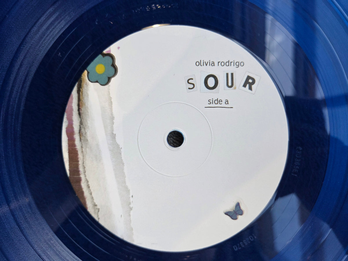 OLIVIA RODRIGO SOUR ALT COVER BLUE