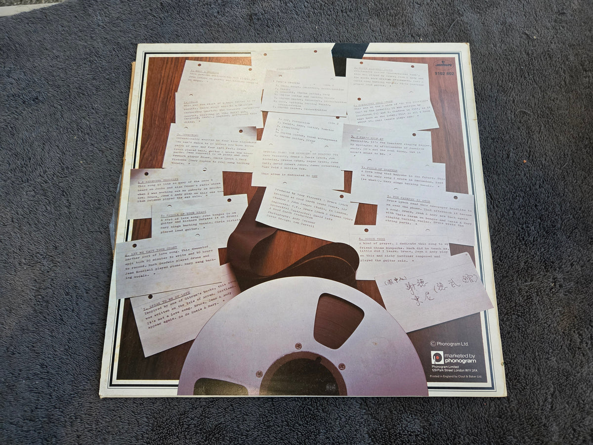 TONY VISCONTI INVENTORY UK IMP