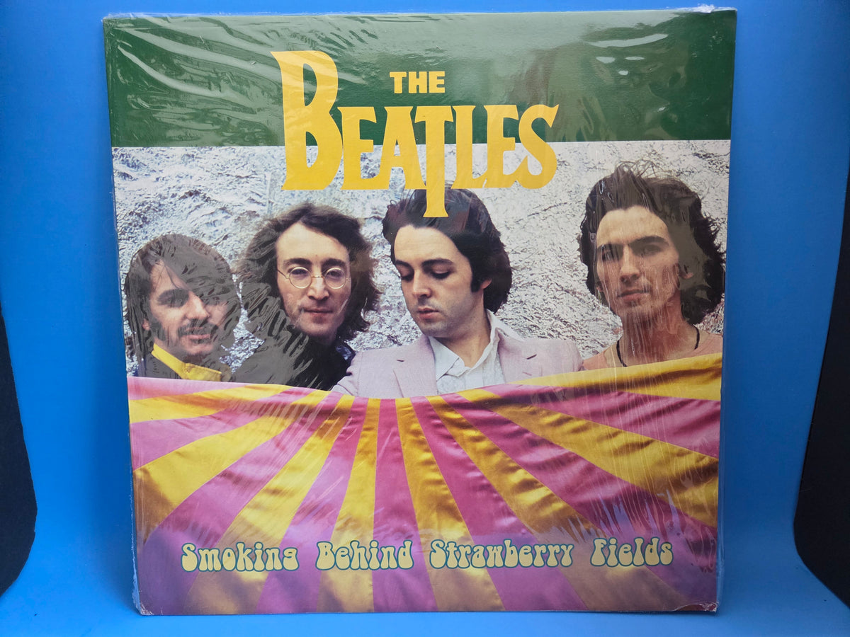 BEATLES SMOKING BEHIND STRAWBERRY FIELDS NEW