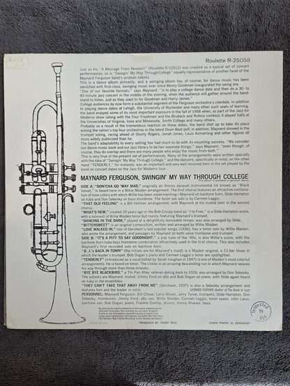 MAYNARD FERGUSON MY WAY THROUGH COLLEGE 1P