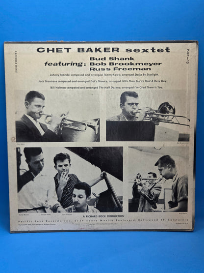 CHET BAKER SEXTET S/T PACIFIC JAZZ 10"