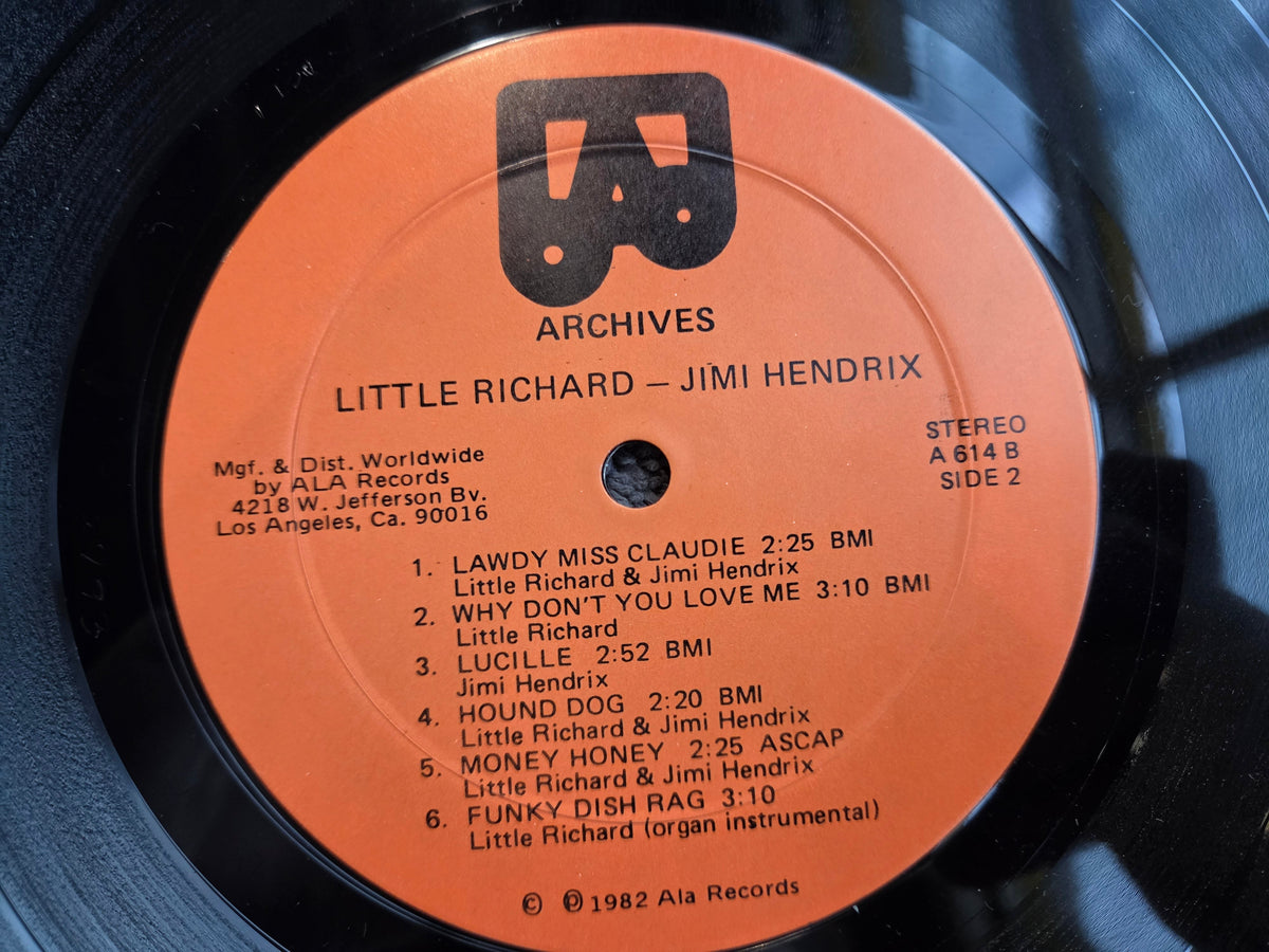 JIMI HENDRIX LITTLE RICHARD ARCHIVES
