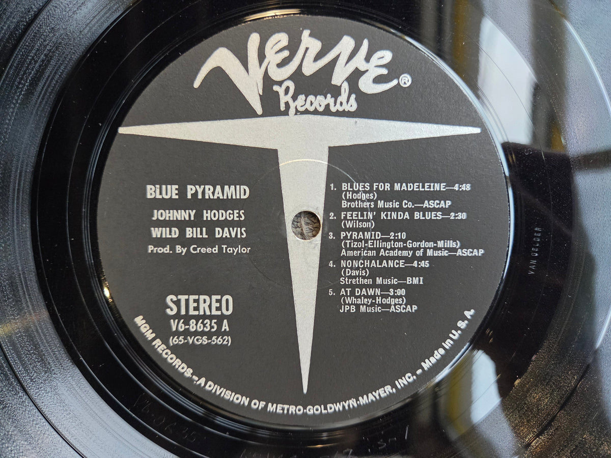 JOHNNY HODGES WILD BILL DAVIS BLUE PYRAMID STEREO