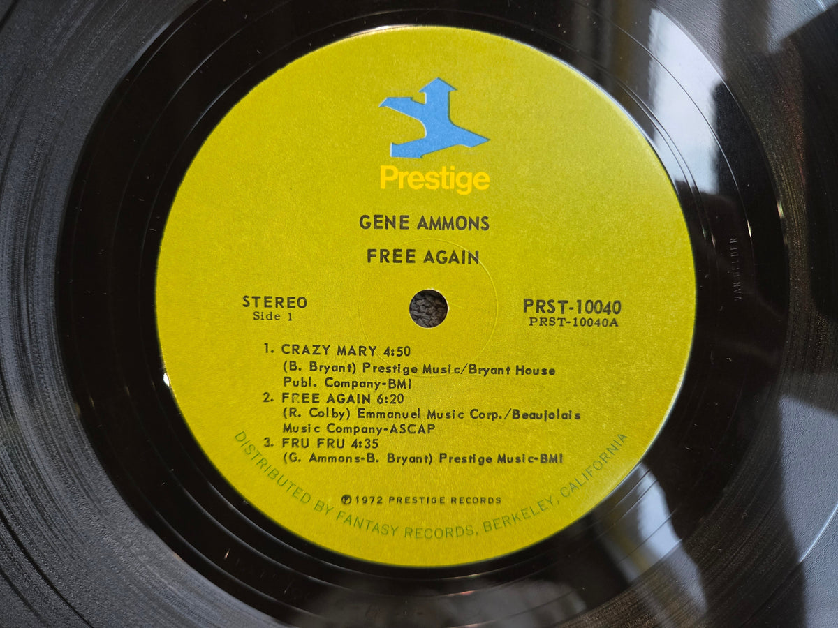 GENE AMMONS FREE AGAIN