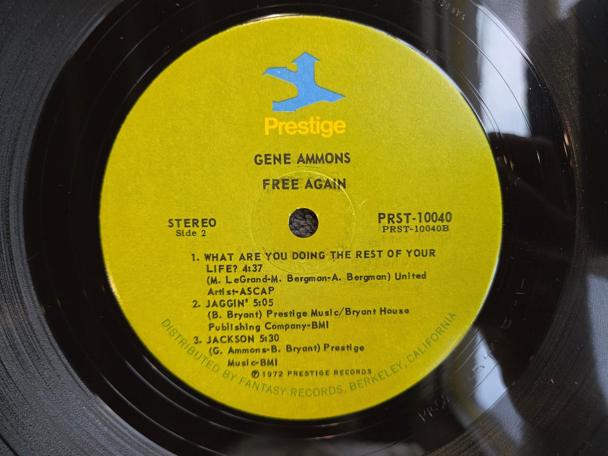 GENE AMMONS FREE AGAIN