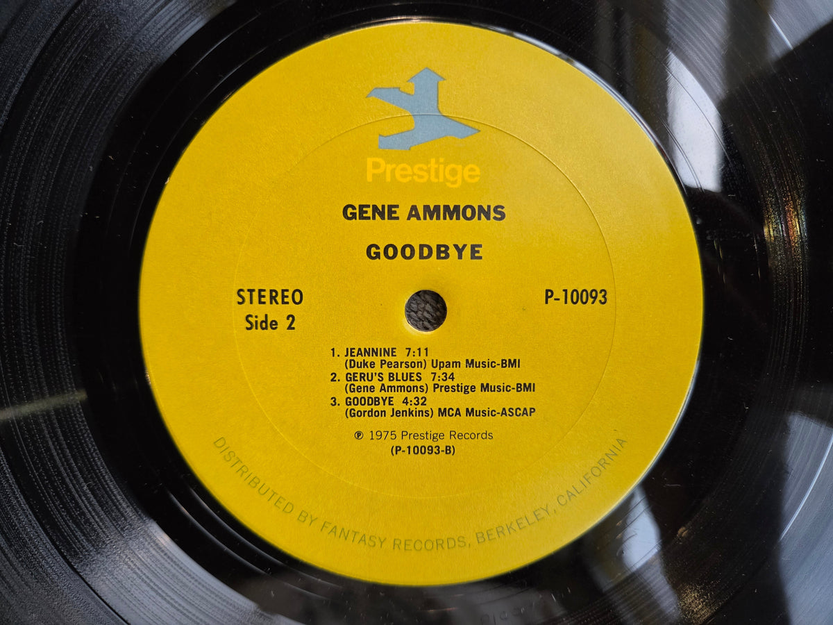 GENE AMMONS GOODBYE