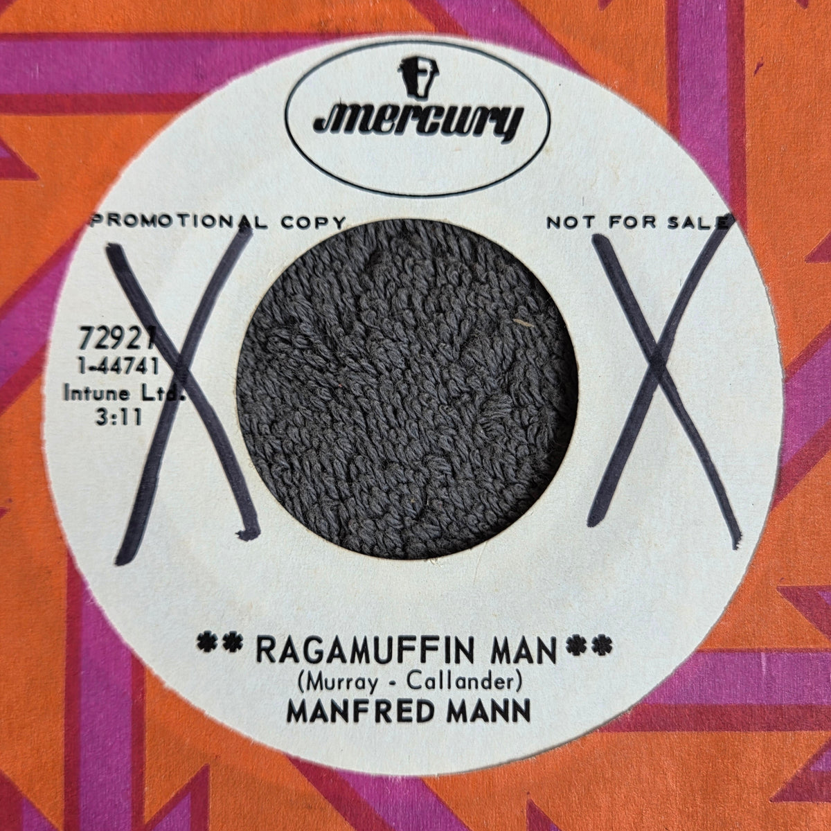 MANFRED MANN RAGAMUFFIN MAN 7" WLP