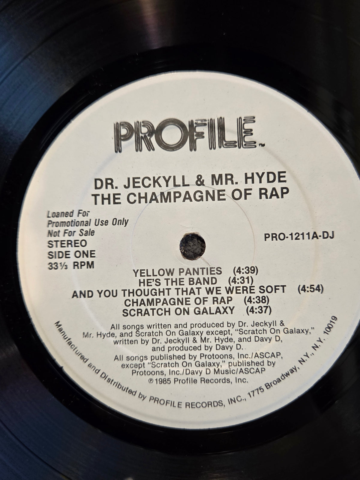 CHAMPAGNE OF RAP DR JEKYLL & MR HYDE WLP