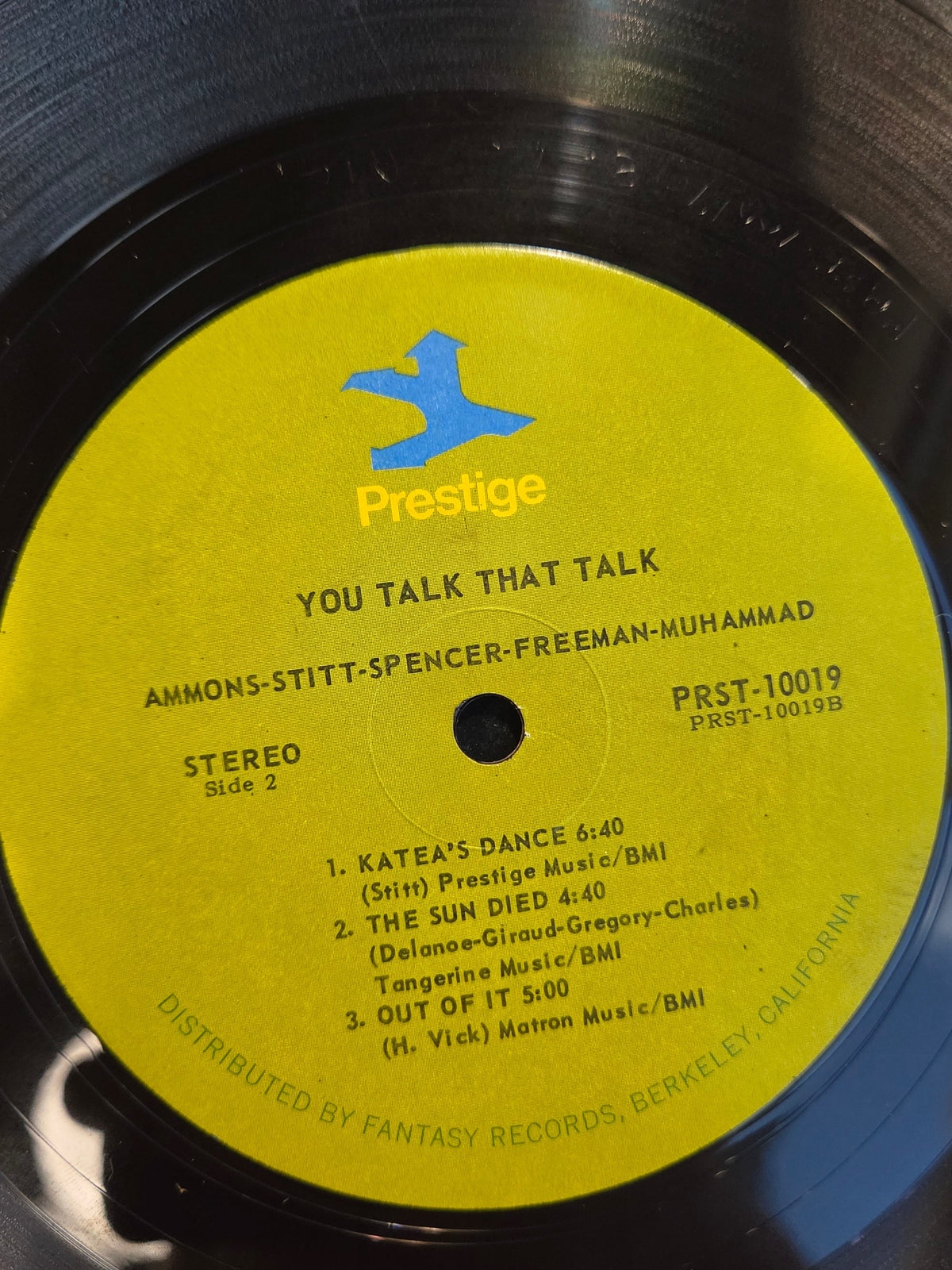 GENE AMMONS YOU TALK THAT TALK