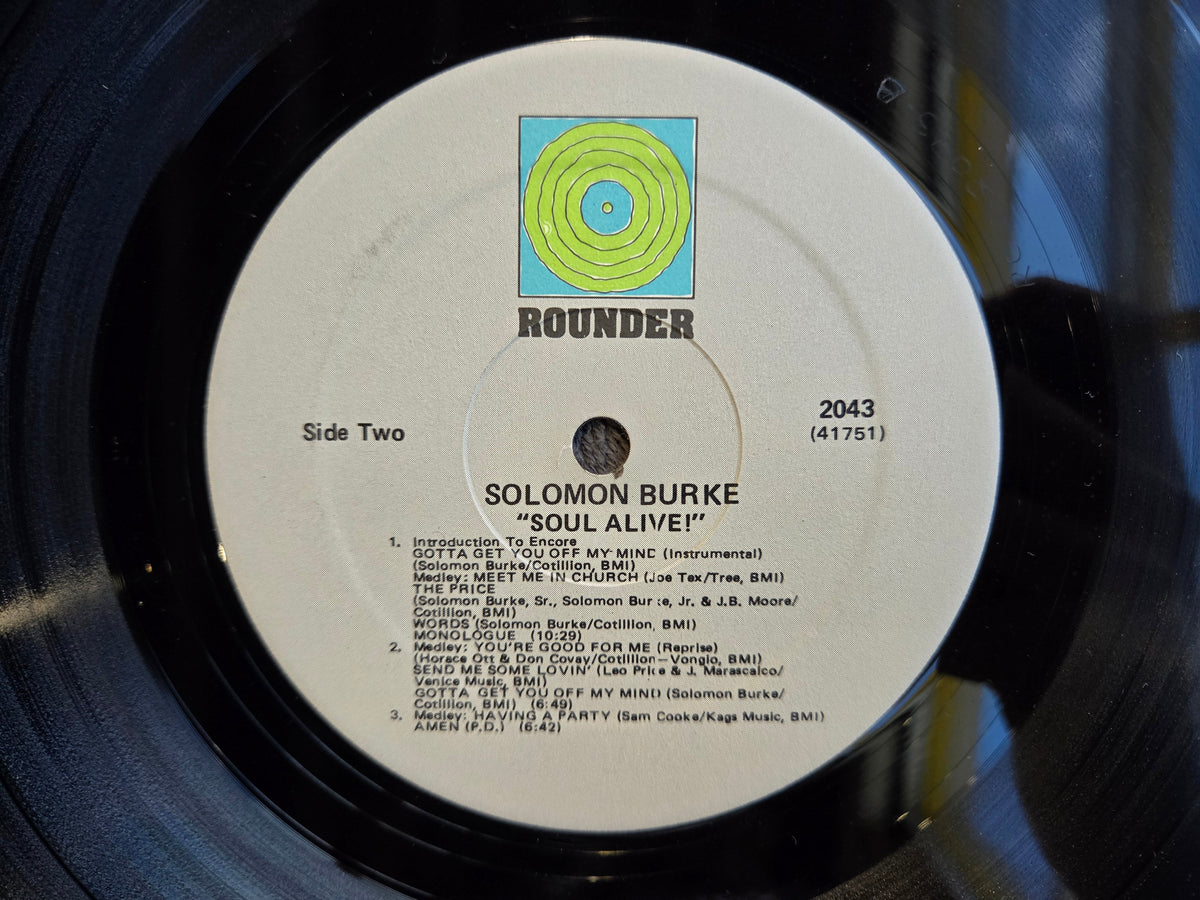 SOLOMON BURKE SOUL ALIVE