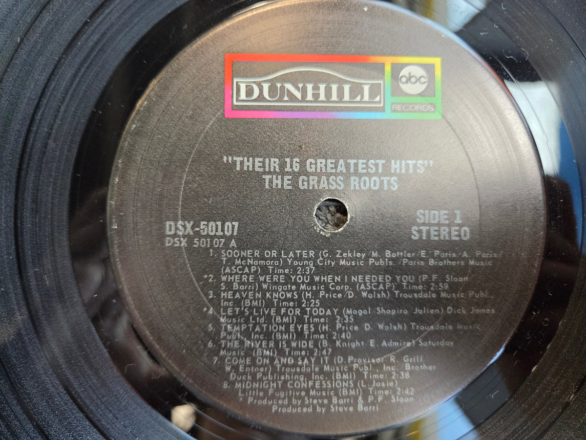 GRASS ROOTS THEIR 16 GREATEST HITS