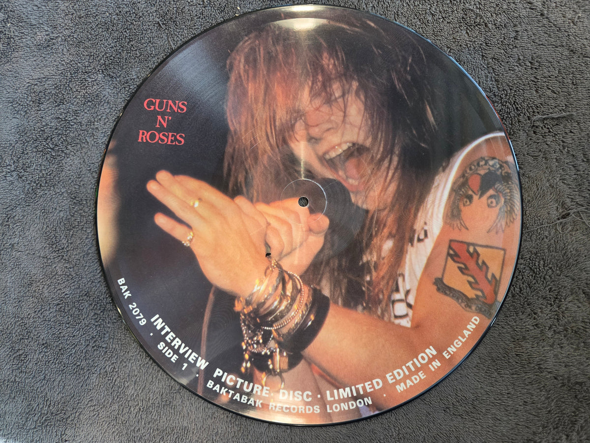 GUNS N ROSES INTERVIEW PIC DISC UK IMP