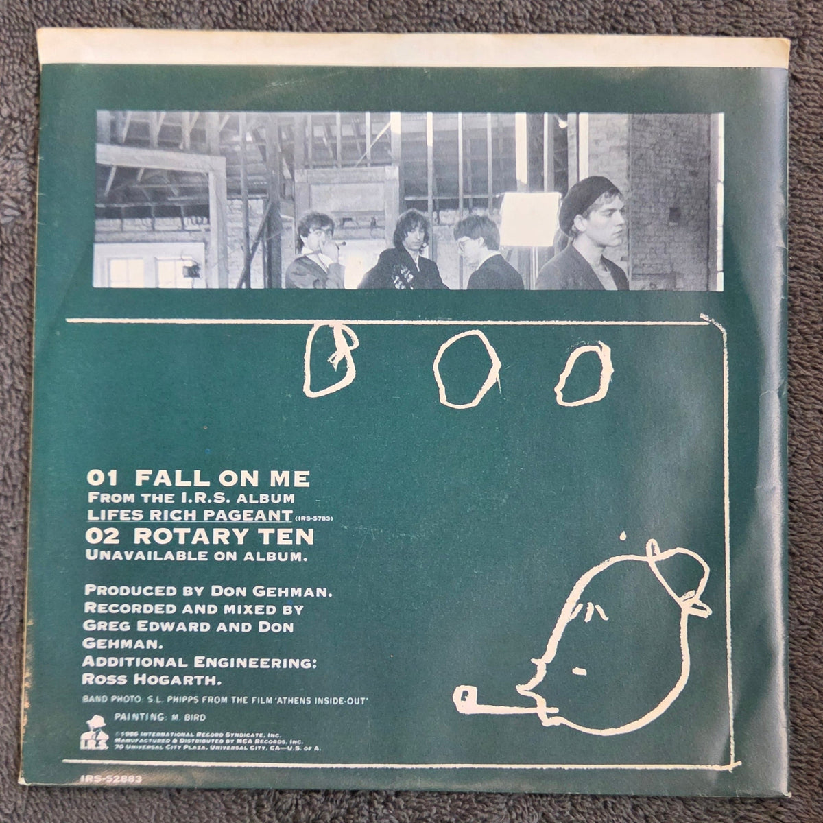 REM FALL ON ME PS 7"