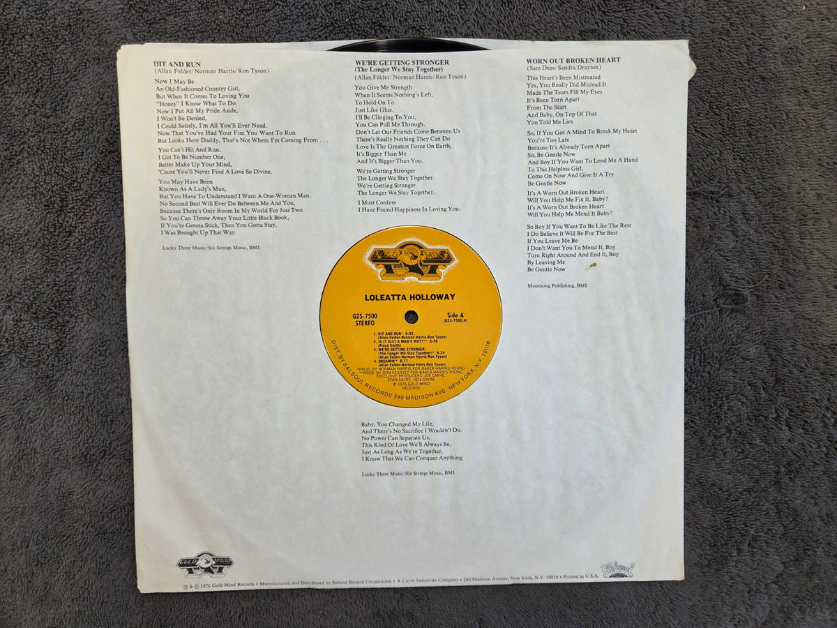 LOLEATTA HOLLOWAY LOLEATTA