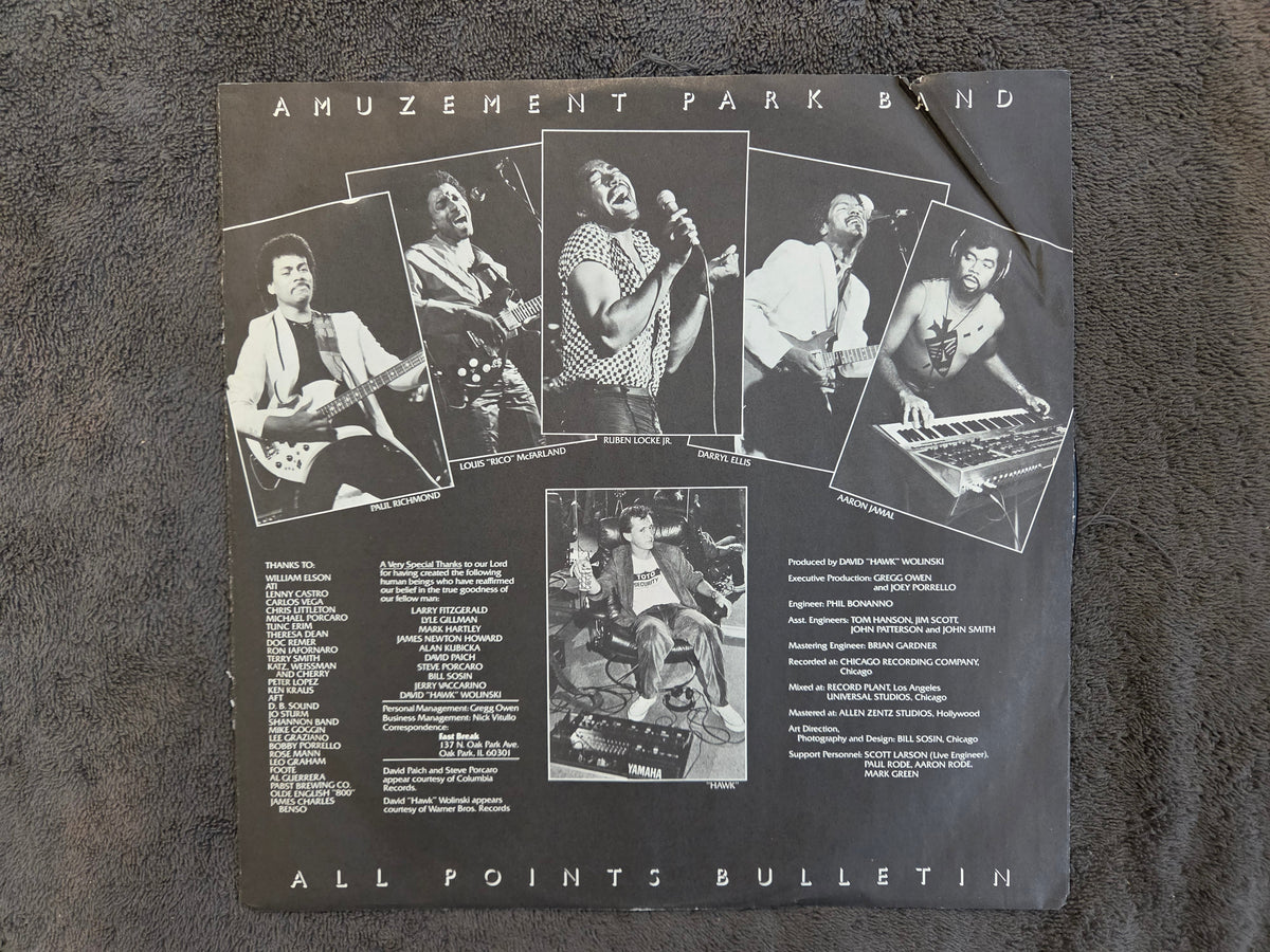 AMUZEMENT PARK BAND ALL POINTS PROMO
