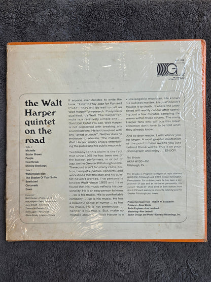 WALT HARPER QUINTET ON THE ROAD MONO