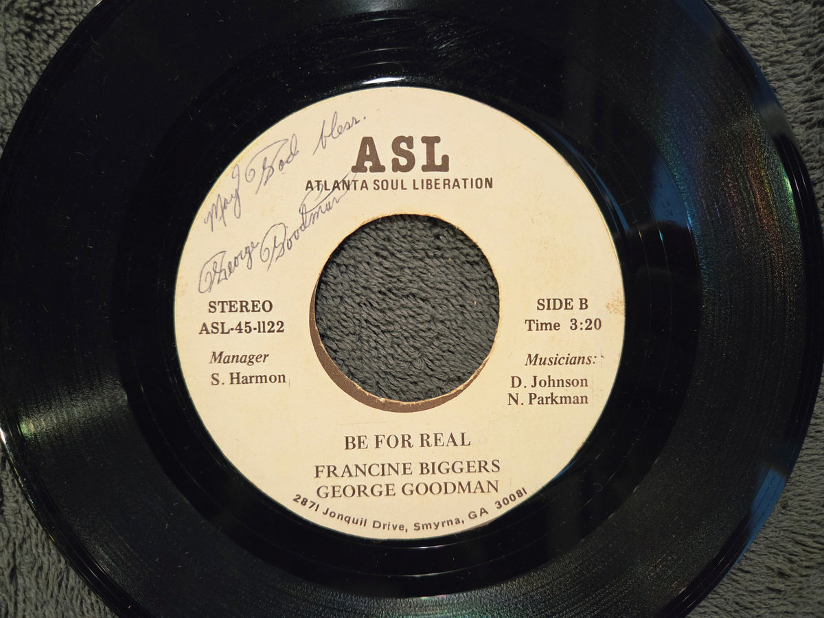 FRANCINE BIGGERS TRY JESUS 7"