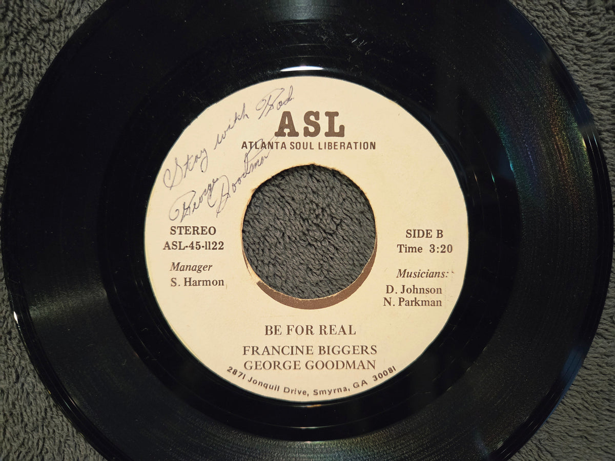 FRANCINE BIGGERS TRY JESUS 7" (c)