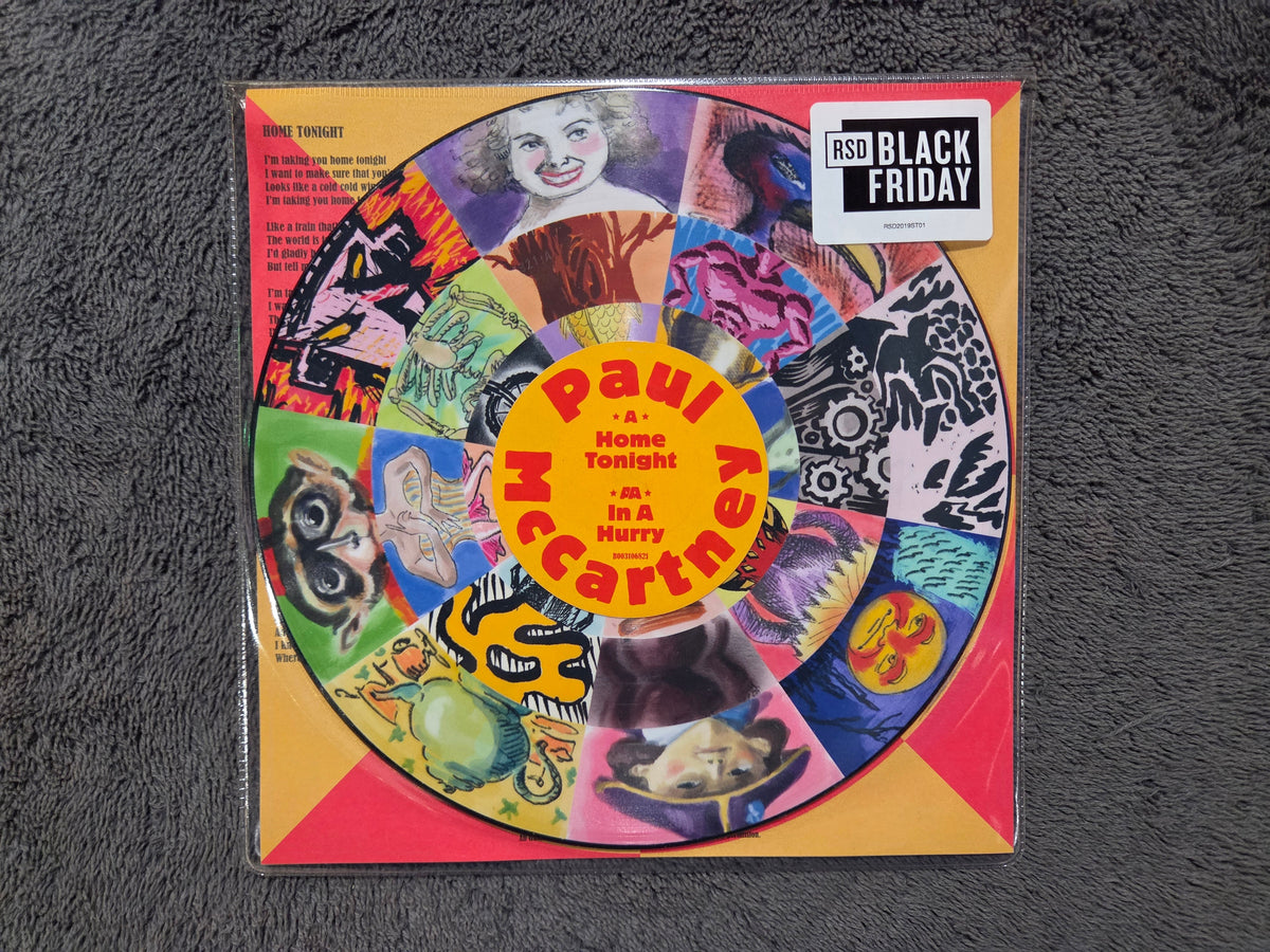PAUL MCCARTNEY A HOME TONIGHT PIC DISC RSD LIM NEW 7"