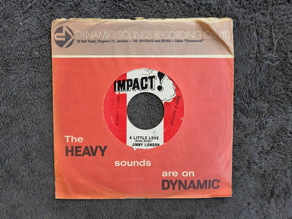 JIMMY LONDON A LITTLE LOVE JAM IMP 7"