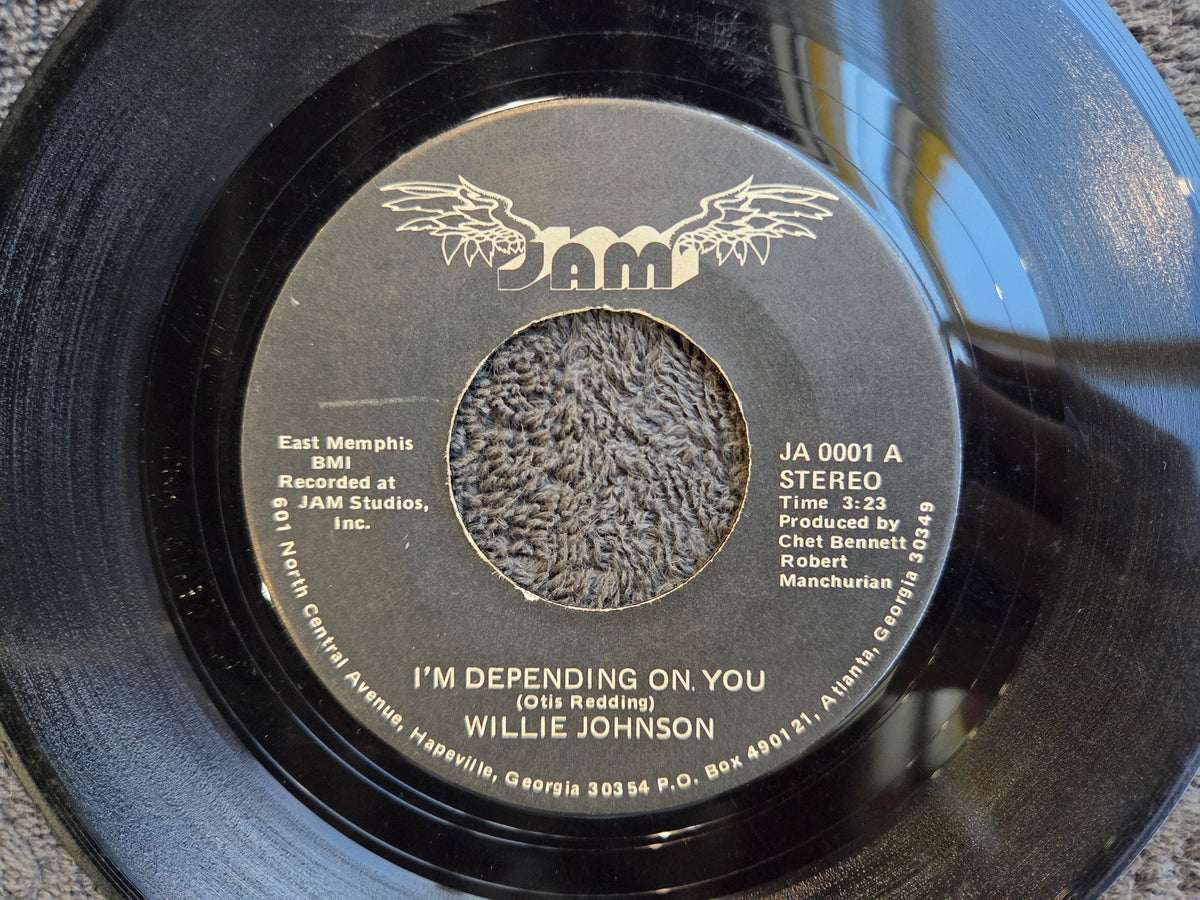 WILLIE JOHNSON IM DEPENDING ON YOU 7"