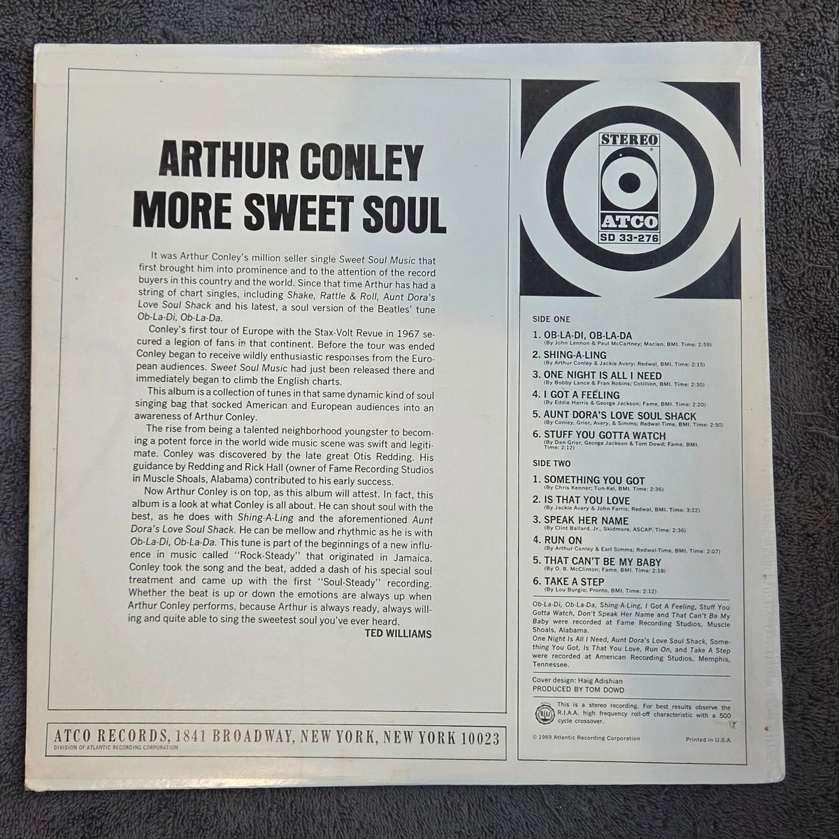 ARTHUR CONLEY MORE SWEET SOUL